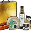 Outlet Corazón Extremeño Cesta Regalo Navidad Lote Gourmet La Coronada