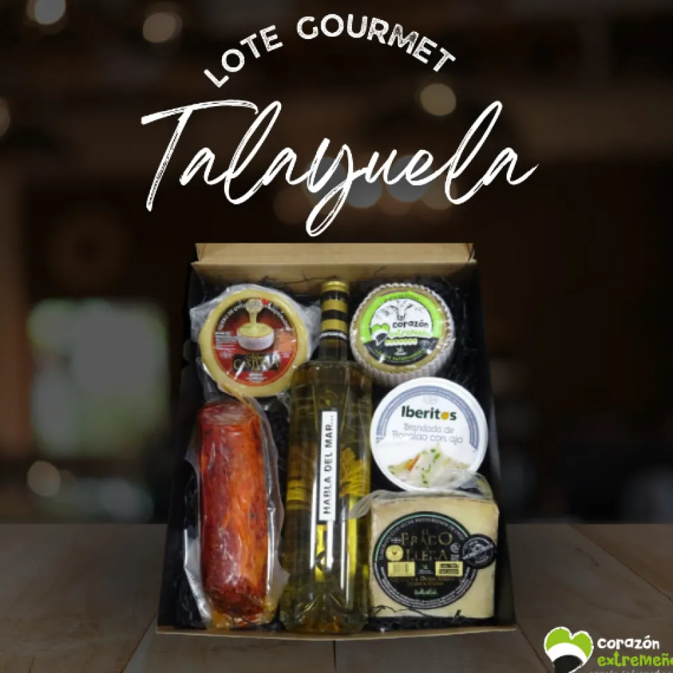 Cesta Regalo Navidad Lote Regalo Gourmet Talayuela