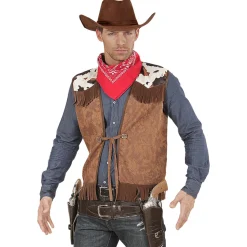 Outlet Widmann Chaleco cowboy marrón
