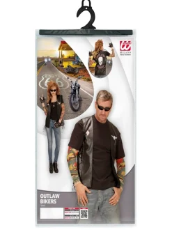 Chaleco outlaw bikers unicex