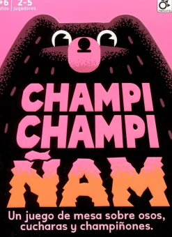 Sale Mercurio Editorial Champi Champi Ñam. Un juego de mesa sobre osos, cucharas y champiñones