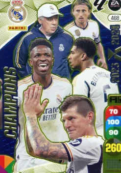 Champions Card - Real Madrid - Edición Limitada - #468 - Panini Adrenalyn XL La Liga 2023-2024