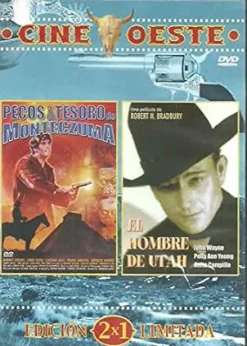 Cine Oeste - PECOS Y EL TESORO DE MOCTEZUMA - EL HOMBRE DE UTAH (2x1) DVD [dvd]