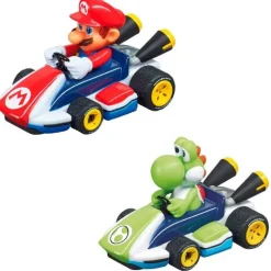 Outlet Super Mario Circuito Coches de Carrera Mario Kart y Yoshi Nintendo - Carrera First