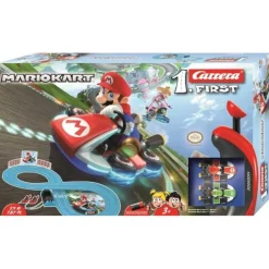 Outlet Super Mario Circuito Coches de Carrera Mario Kart y Yoshi Nintendo - Carrera First