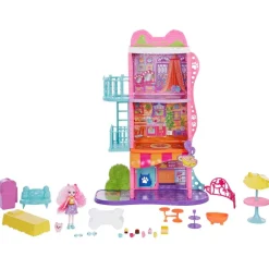 Best Enchantimals City Tails Apartamento de Palmer Pomeranian y Pommy