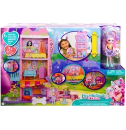 Best Enchantimals City Tails Apartamento de Palmer Pomeranian y Pommy