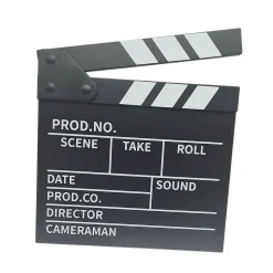 Claqueta de Cine - Accesorio Decorativo o para Disfraces