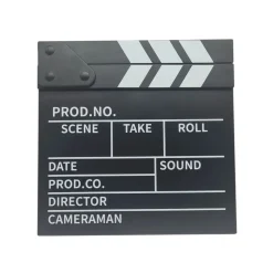 Claqueta de Cine - Accesorio Decorativo o para Disfraces