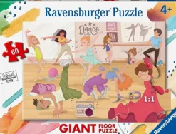 New Ravensburger Clase de Baile. Puzzle gigante 60 piezas