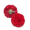 New Disfraces Lucero Clavel Rojo con Broche