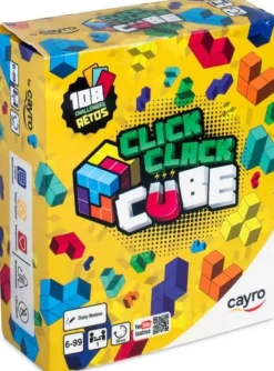 Click Clack Cube (rompecabezas 3D magnético)