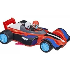 Hot Pj Masks Coche Flash de Rojo Infantil