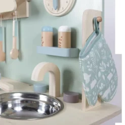 Cocina de madera menta Little Dutch