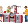Sale Moltó Cocina Infantil Master kitchen 3 Módulos Roja-Gris