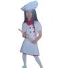 Cocinera Blanco-Rojo