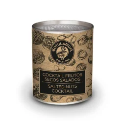 Cocktail picante 50g y Cocktail salado 50g (Pack con 5 latitas minibar de cada)