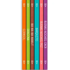 Colección de libros para bebés. Seis libros de cartón en caja