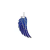 Discount Creatulote Colgante ala de Ángel en color azul - 30 mm de largo