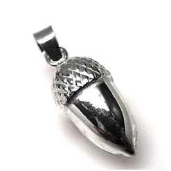 Colgante Bellota De Plata De Ley 20Mm