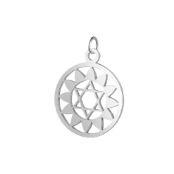 New Creatulote Colgante Chakra Anahata de aproximadamente 18 mm de diámetro
