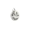 Colgante Cigüeña 18 Mm. De Plata Personalizado Con Nombre