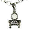 Colgante De Plata Estilo Charms Tocador