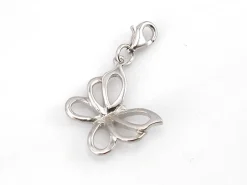 Colgante De Plata Mariposa