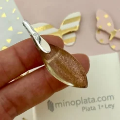 Colgante De Plata Rh Con Circonita Champan