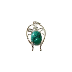 Outlet Creatulote Colgante Escarabajo Egipcio de plata - 20 x 12 mm