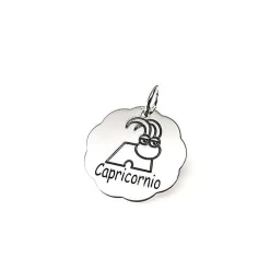Clearance Colgante Horóscopo Capricornio De Plata De Ley