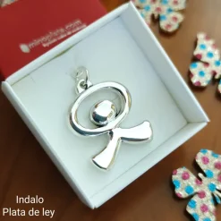 Colgante Indalo De Plata De Ley
