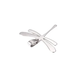 Sale Creatulote Colgante Libélula de acero inoxidable - 32x45x1 mm con collar 46.5 cm