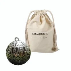 Online Creatulote Colgante Llamador de Ángeles con Cascabel plateado 30 mm diámetro