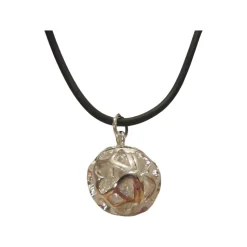 Colgante Llamador de Ángeles con cascabel mini de corazones - 15 mm diámetro