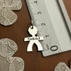 Colgante Niño Con Nombre De Plata