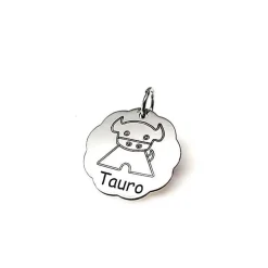 Online Colgante Signo De Zodiaco Tauro En Plata De Ley