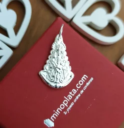 Discount Colgante Virgen Del Rocío De Plata