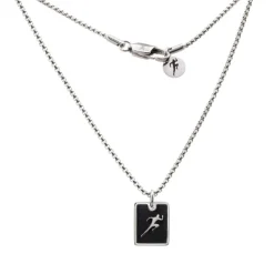 Online Collar De Acero Inoxidable Placa Corredor Atletismo