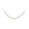 Collar Margaritas acero dorado