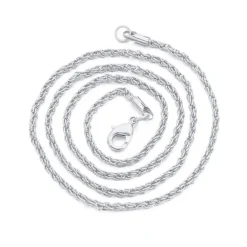 Collar mujer de aleación de metales - 50 cm largo