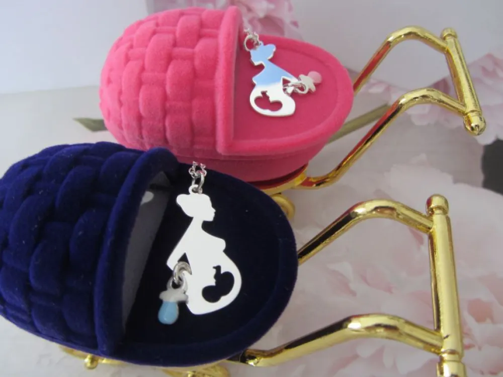Clearance Che Carino Art Collar plata 925 mamá embarazada