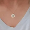 Hhedderich Collar Árbol de la Vida Acero