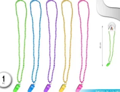 Collar silbato 12 unidades