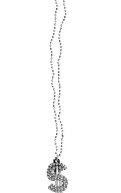 Discount Partilandia Collar símbolo del dólar