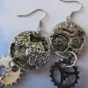 Che Carino Art Conjunto collar y pendientes -engranaje