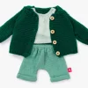 Conjunto forest con chaqueta verde (38cm)