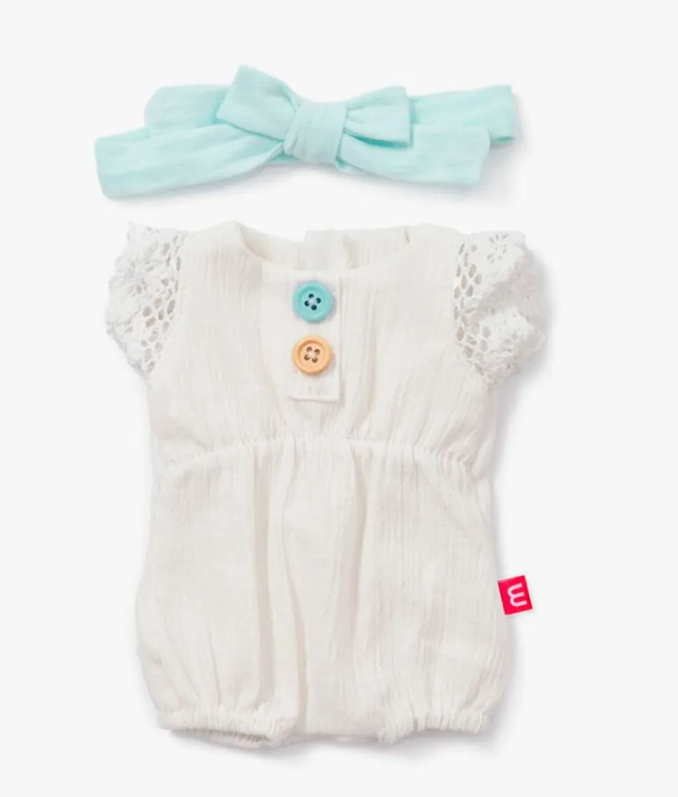 Conjunto ibicenco body y lazo (38 cm)