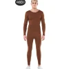 Conjunto Maillot Spandex en 2 piezas color Marron para hombre