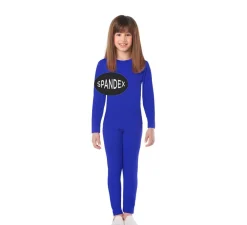 Best Conjunto Maillot Spandex en 2 piezas color Azul para niños